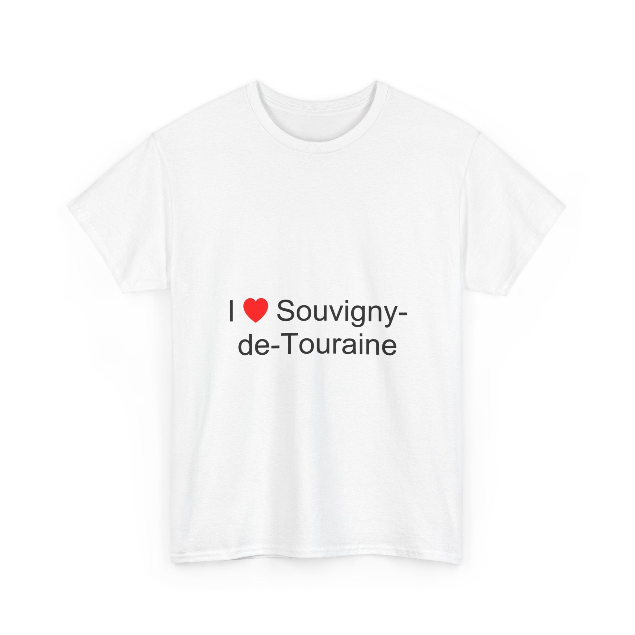 T-shirt I love Souvigny-de-Touraine