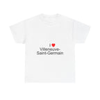 T-Shirt Ich liebe Villeneuve-Saint-Germain
