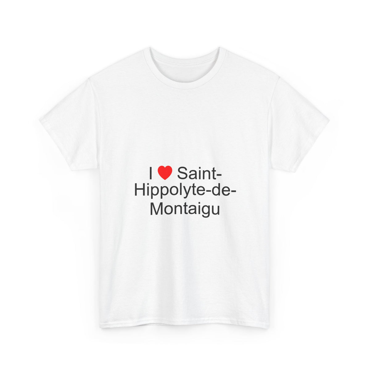 T-shirt I love saint-hippolyte-de-montaigu