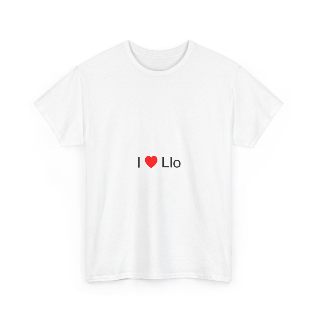 T-Shirt Ich liebe llo