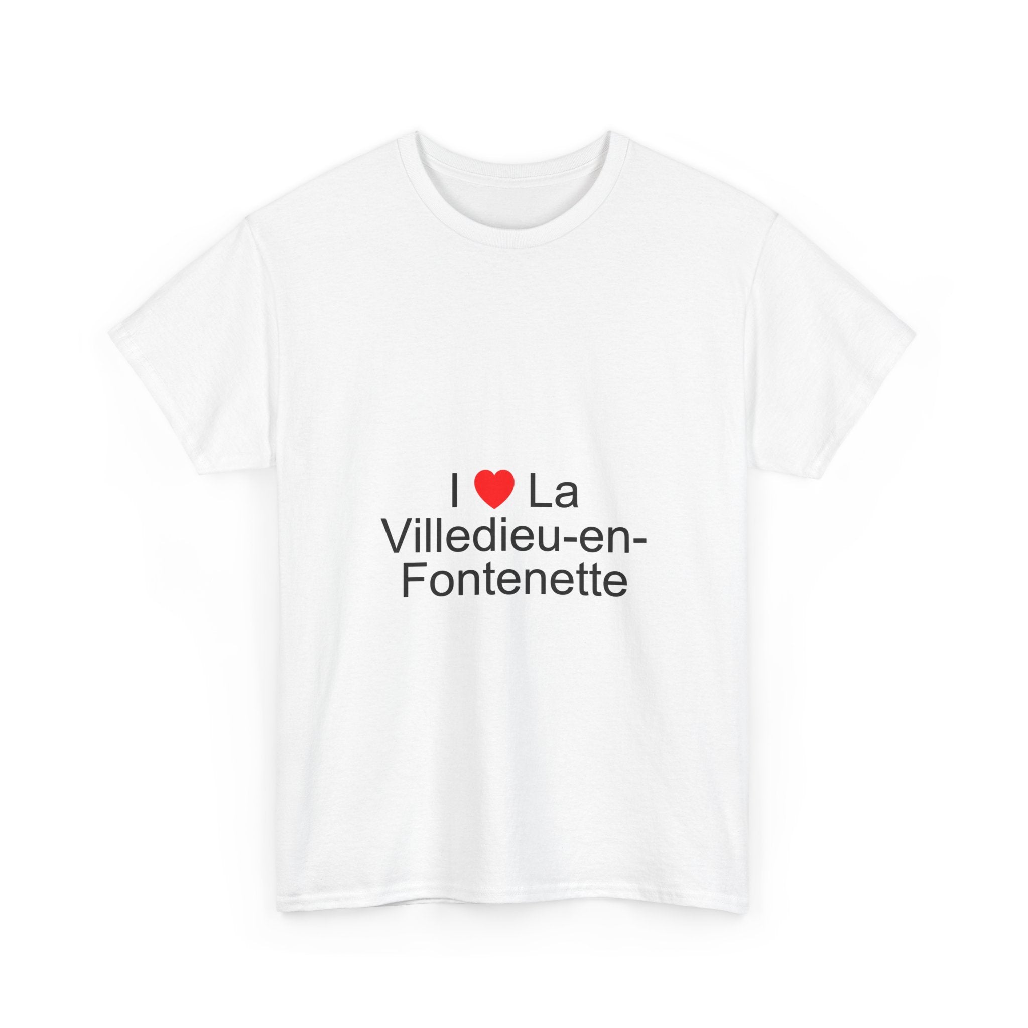 T-Shirt „Ich liebe La Villedieu-en-Fontenette“
