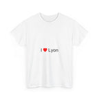 T-shirt I Love Lyon — vue 2 | Citeeshirt