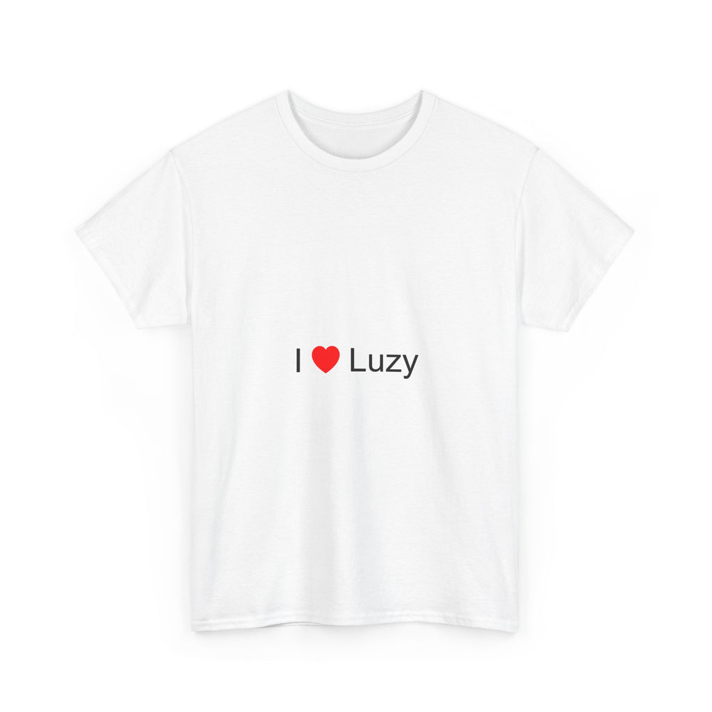 T-shirt I love luzy