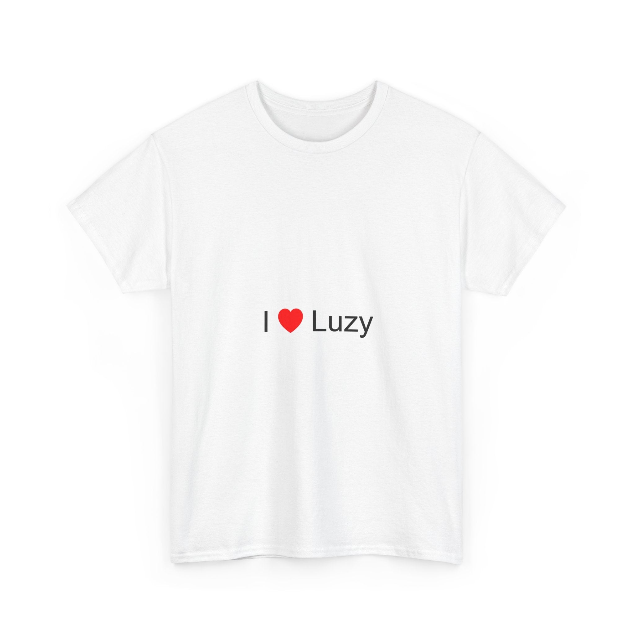T-shirt I love luzy