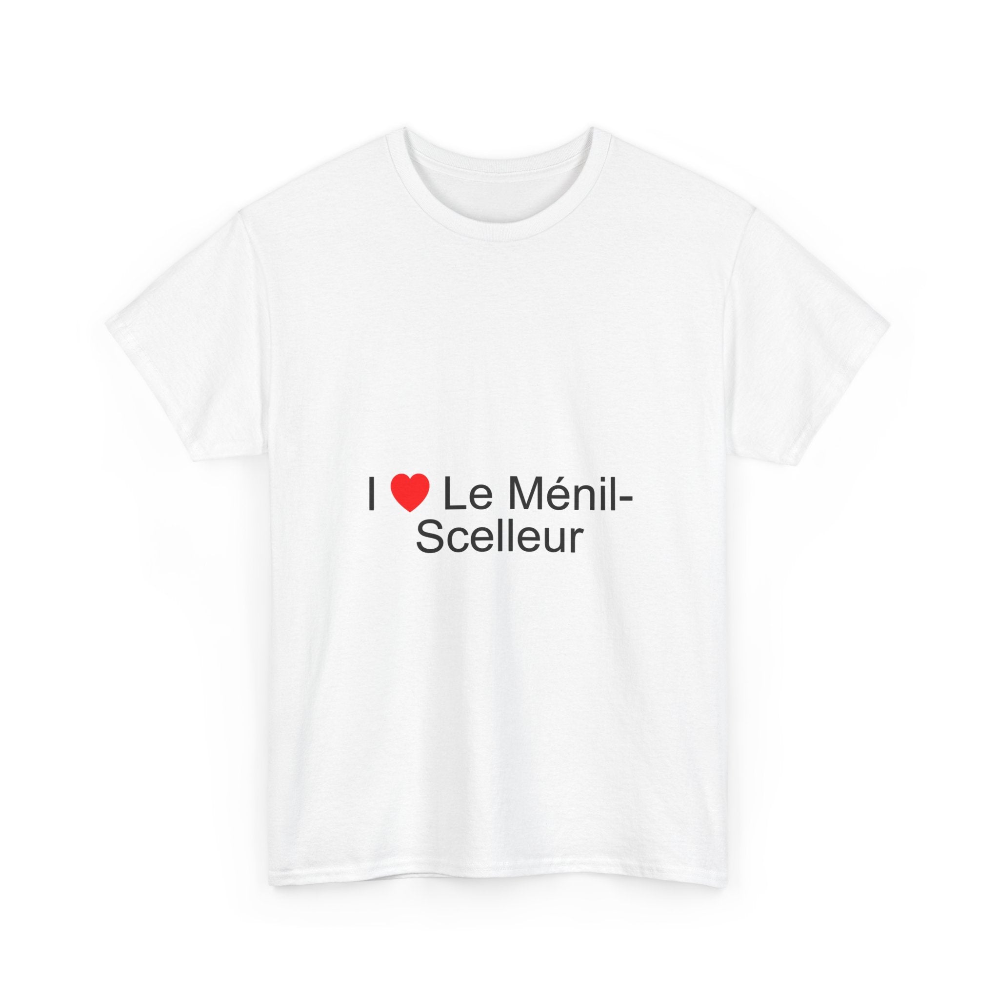 T-shirt I love le ménil-scelleur