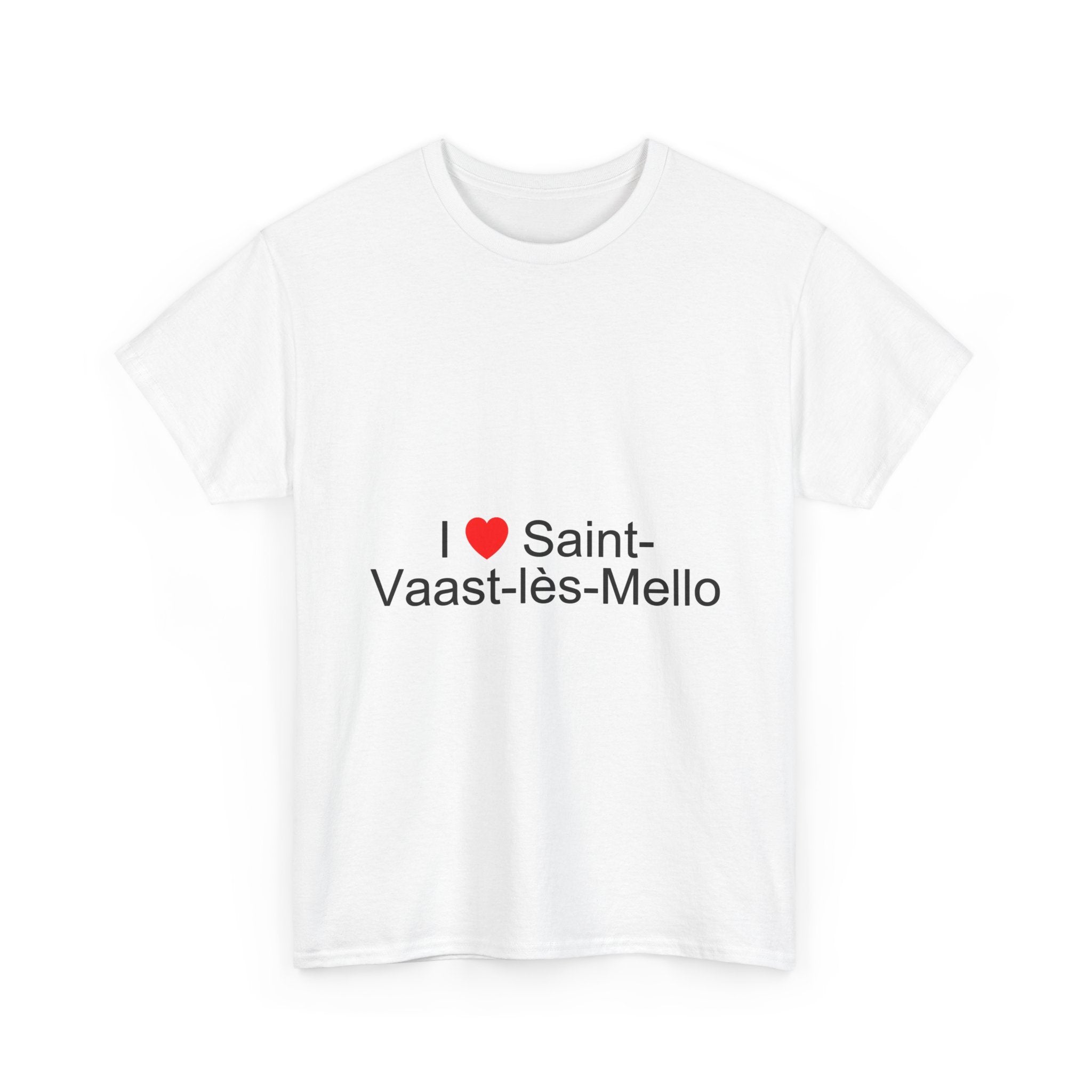 T-Shirt Ich liebe Saint-Vaast-lès-Mello