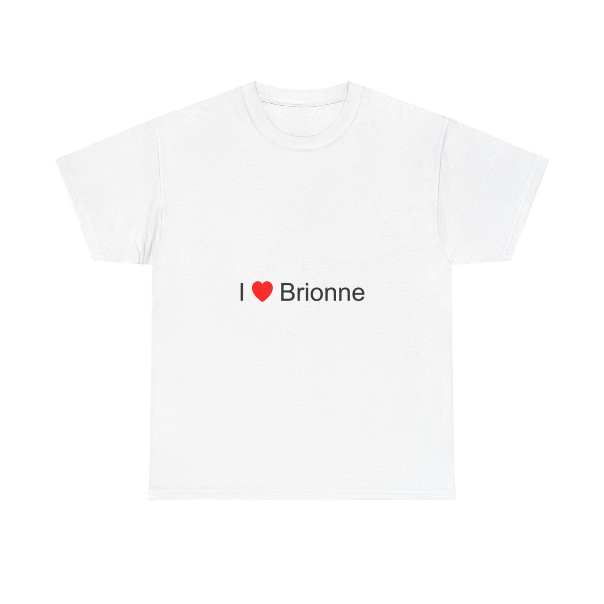 T-Shirt Ich liebe Brionne
