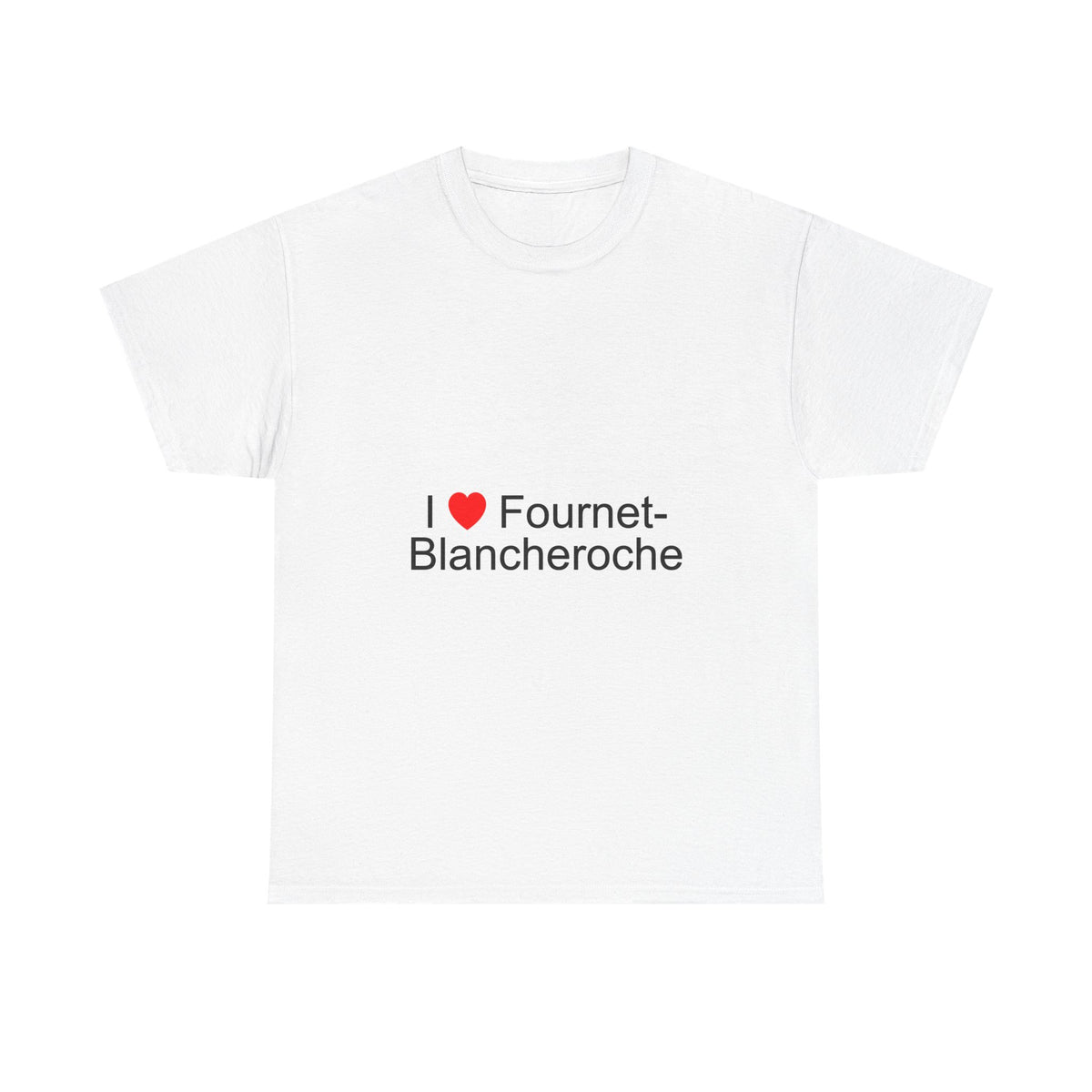 T-shirt I love fournet-blancheroche