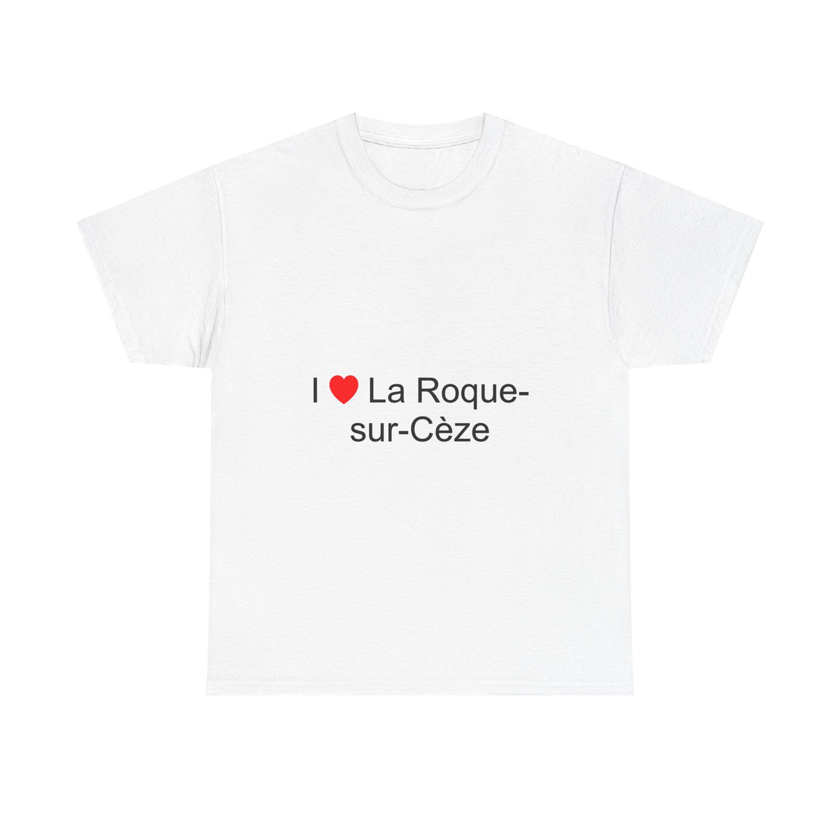 T-shirt I love la roque-sur-cèze