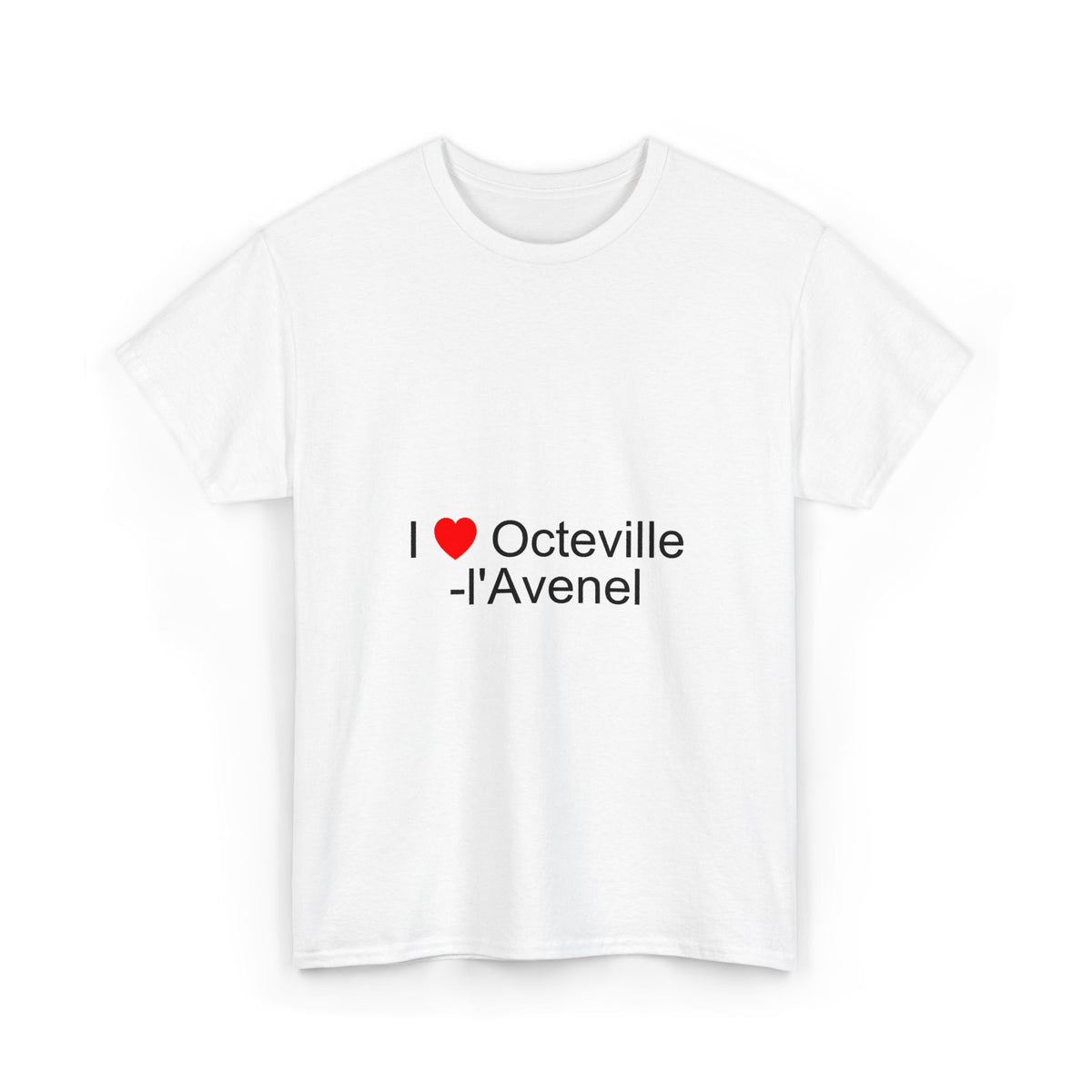 T-Shirt Ich liebe Octeville-l'Avenel