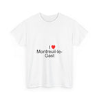 T-shirt I love Montreuil-le-Gast