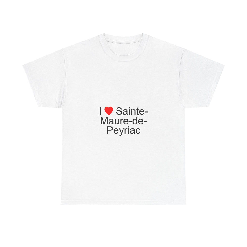 T-shirt I love Sainte-Maure-de-Peyriac
