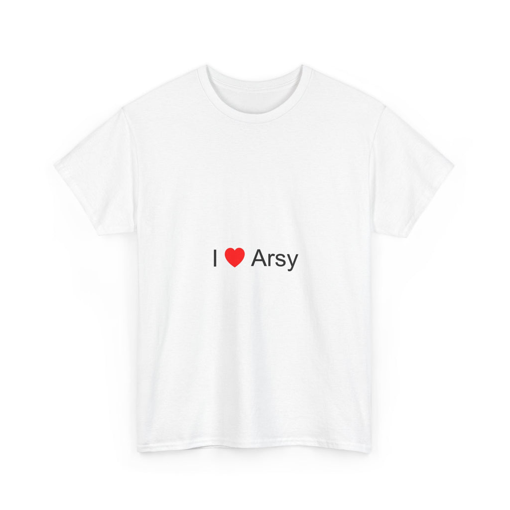 T-Shirt Ich liebe Arschlöcher