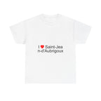 T-shirt I love Saint-Jean-d'Aubrigoux