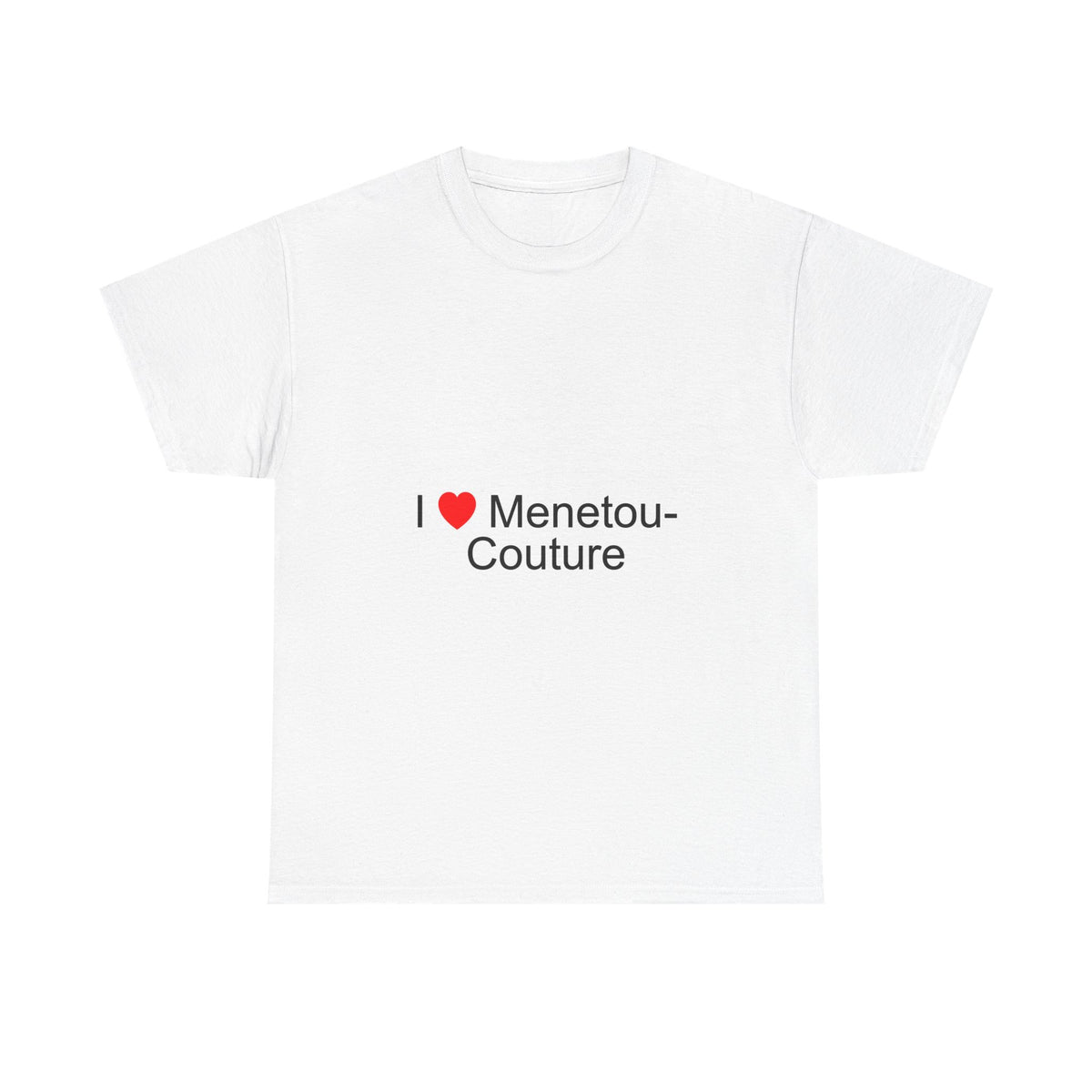 T-Shirt Ich liebe menetou-couture