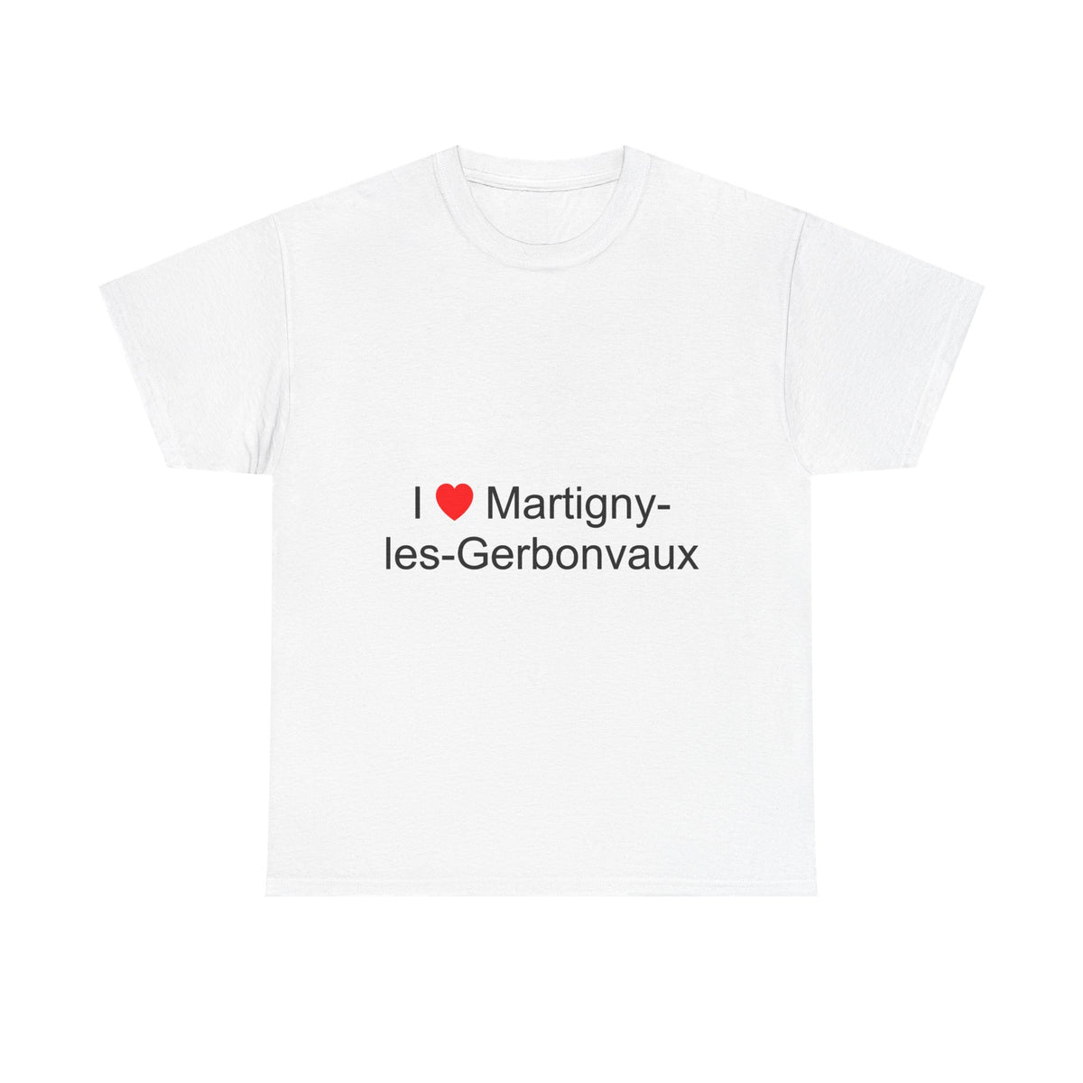 T-shirt I love martigny-les-gerbonvaux