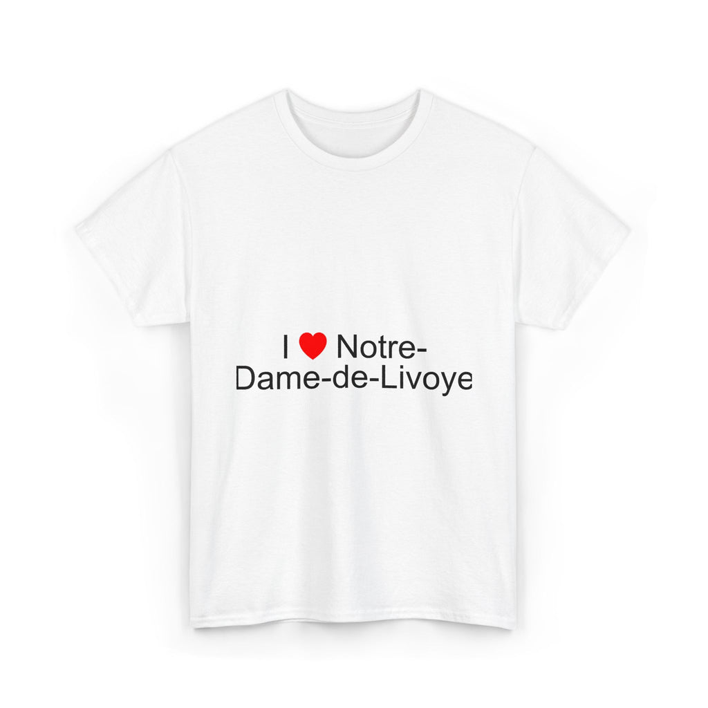 T-Shirt Ich liebe Notre-Dame-de-Livoye