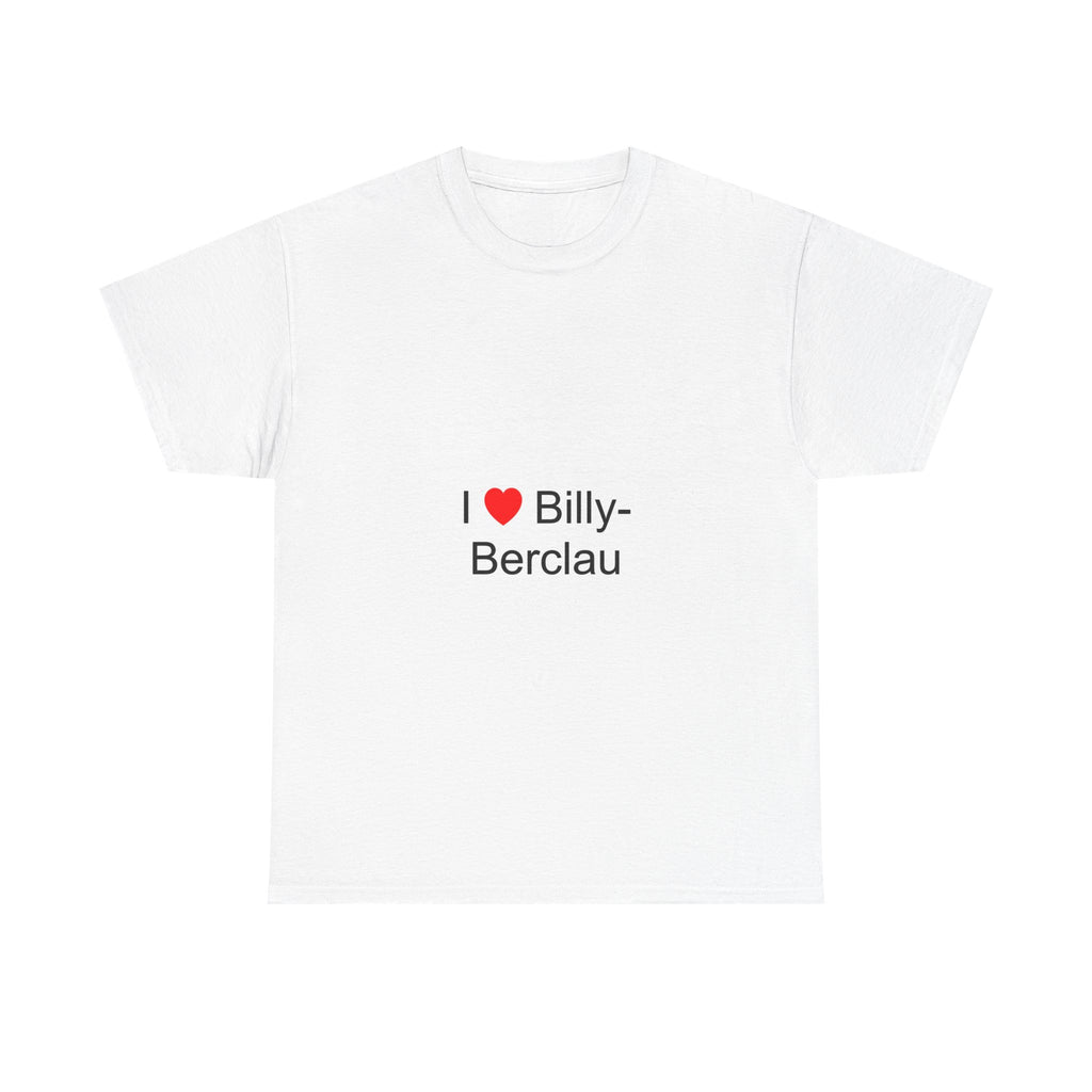 T-shirt I love billy-berclau