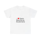 T-Shirt Ich liebe Saint-Maurice-La-Souterraine
