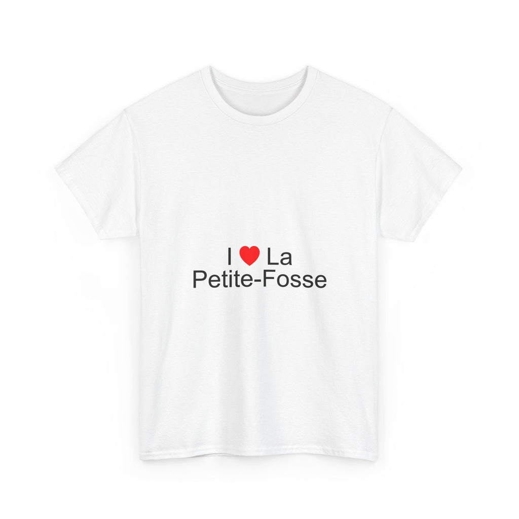 T-shirt I love la petite-fosse