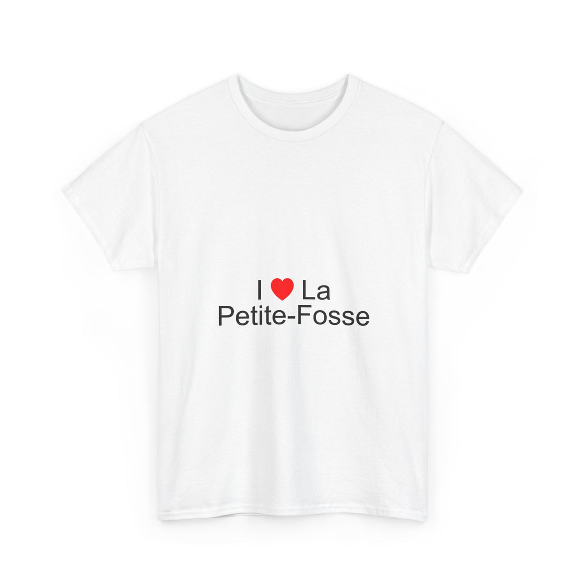T-shirt I love la petite-fosse