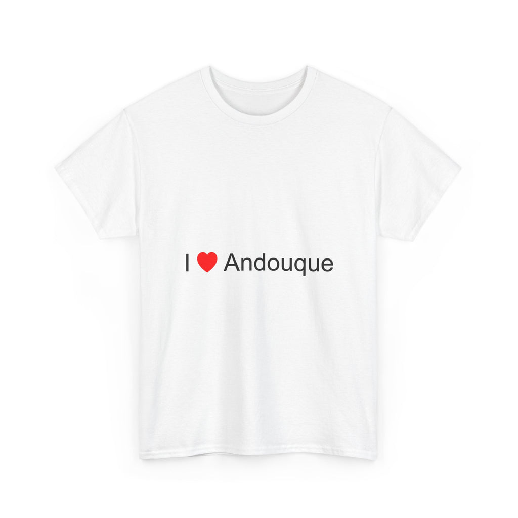 T-Shirt Ich liebe Andouque