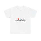 I love Saint-Genis-Pouilly T-shirt