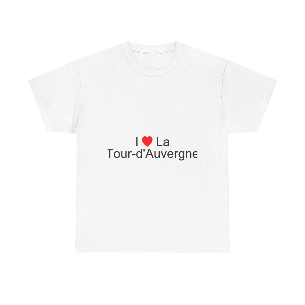 T-shirt I love la tour-d'auvergne