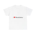 T-shirt I love montchenu
