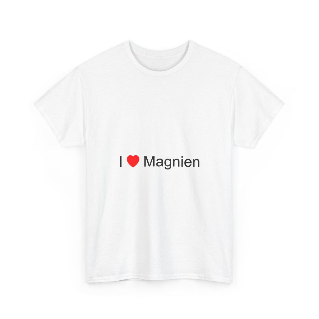T-shirt I love Magnien