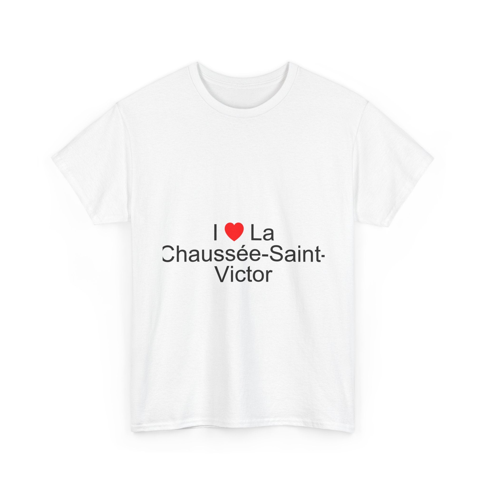 T-shirt I love la chaussée-saint-victor
