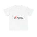 T-shirt I love moulins-sur-céphons