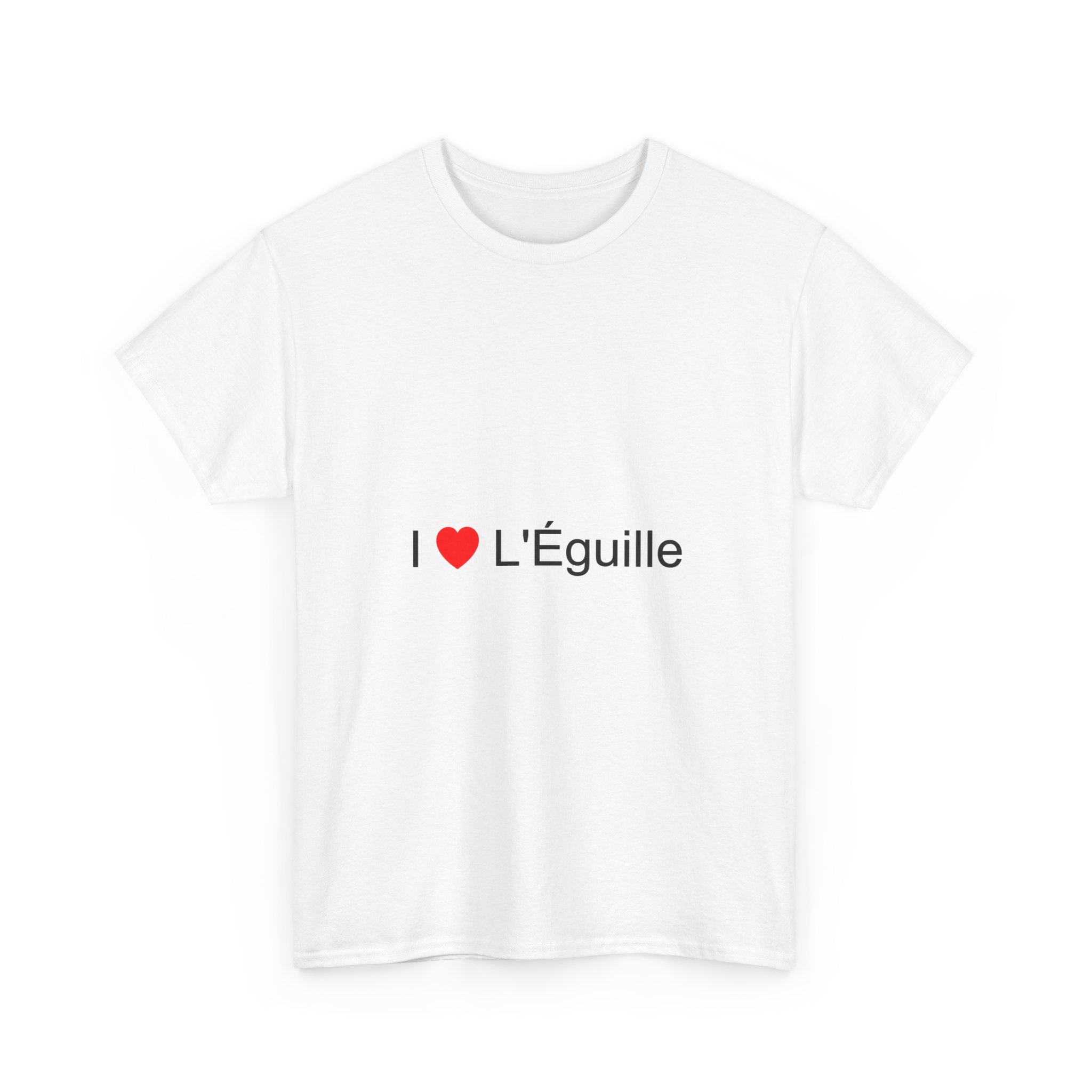 I love the needle T-shirt