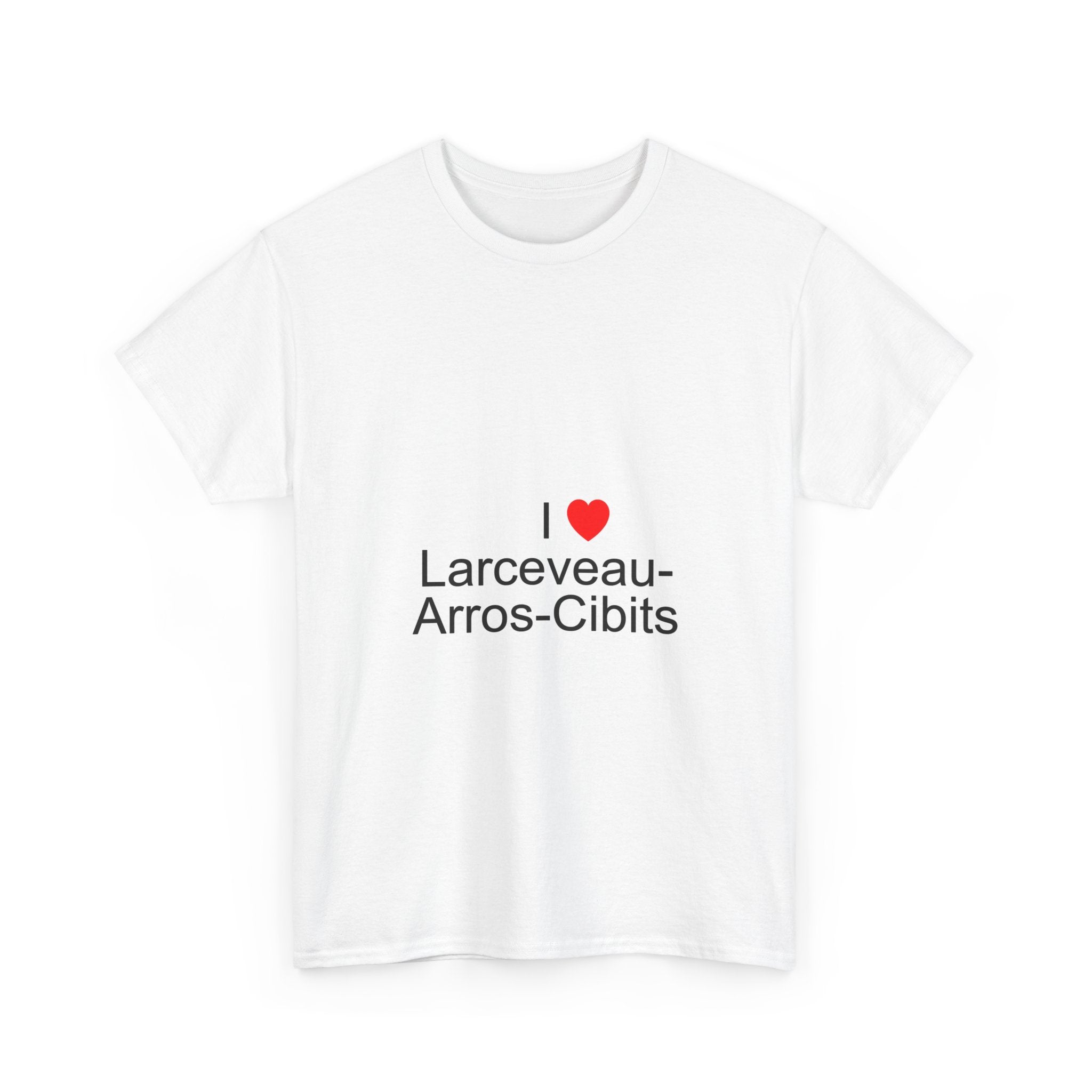 T-shirt I love larceveau-arros-cibits