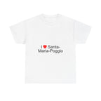 T-Shirt Ich liebe Santa-Maria-Poggio