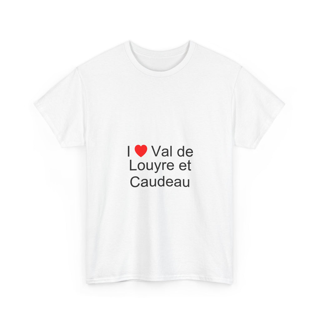 T-shirt I love val de louyre et caudeau