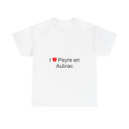 T-Shirt I love Peyre en Aubrac