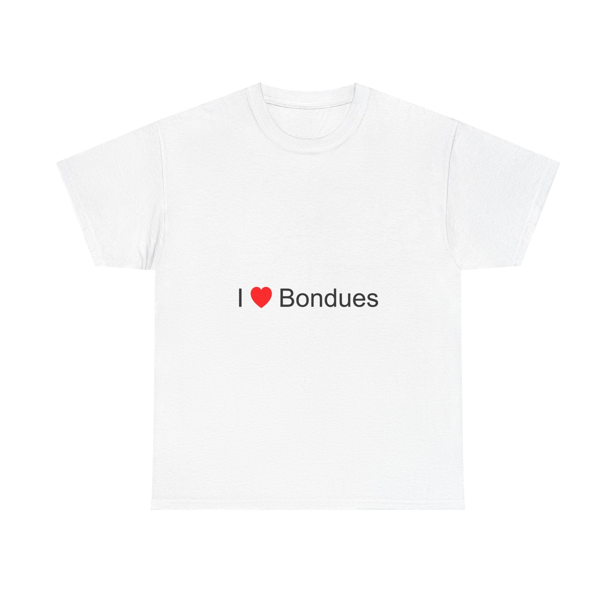 T-Shirt Ich liebe Bondues