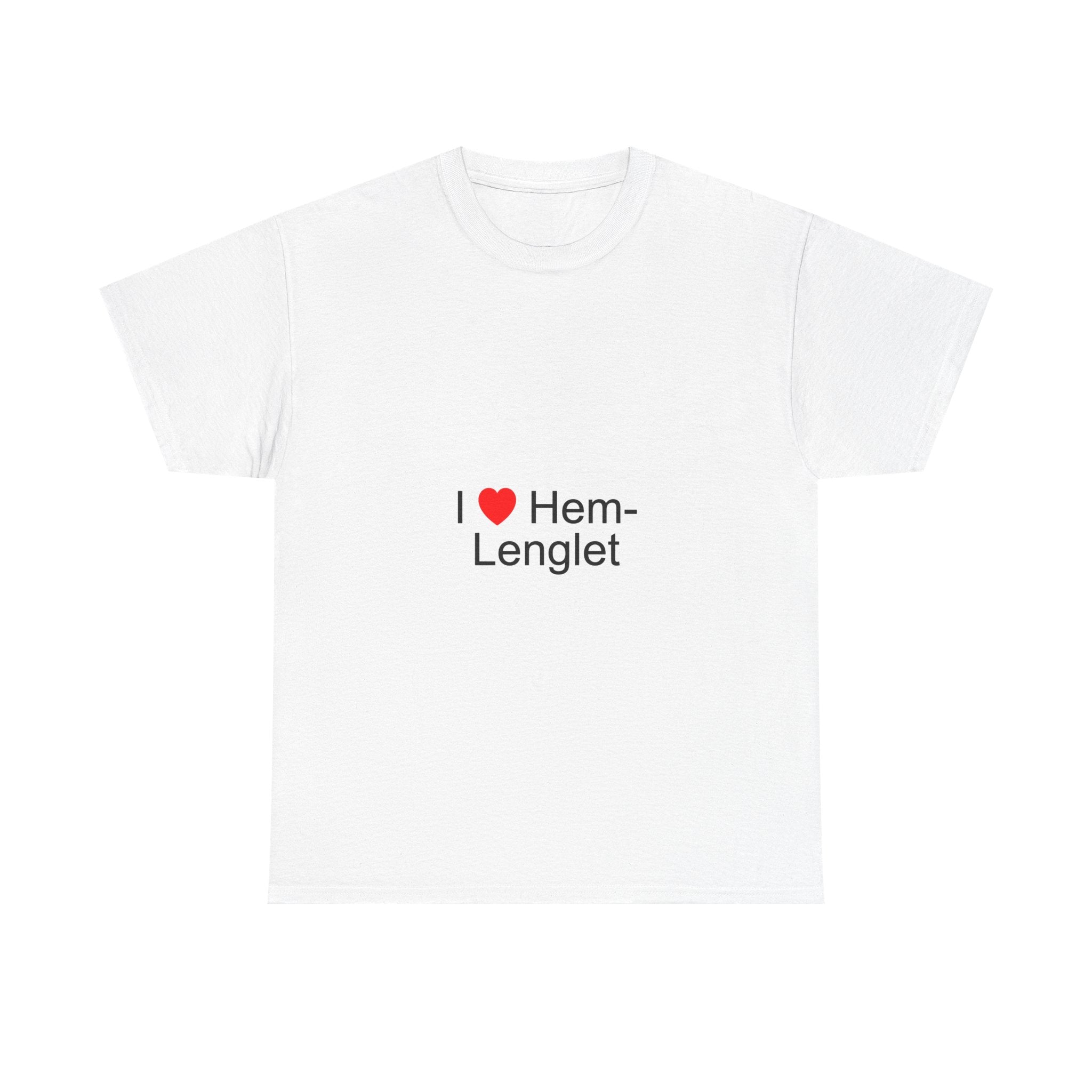 T-shirt I love hem-lenglet