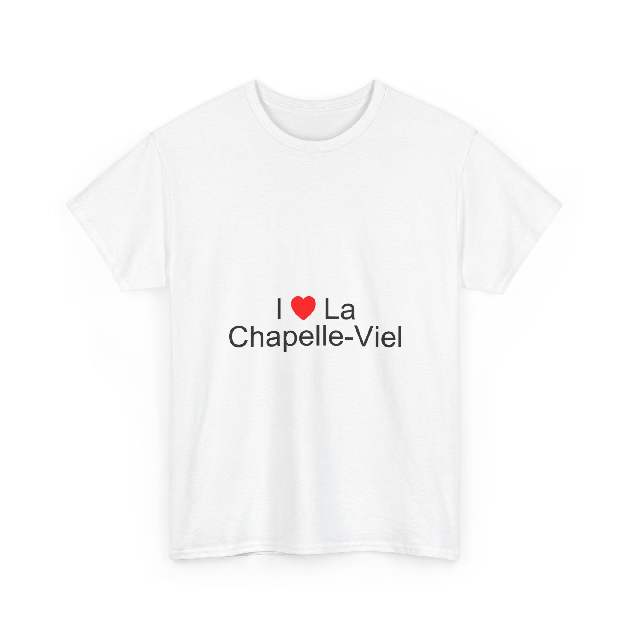 T-shirt I love la chapelle-viel