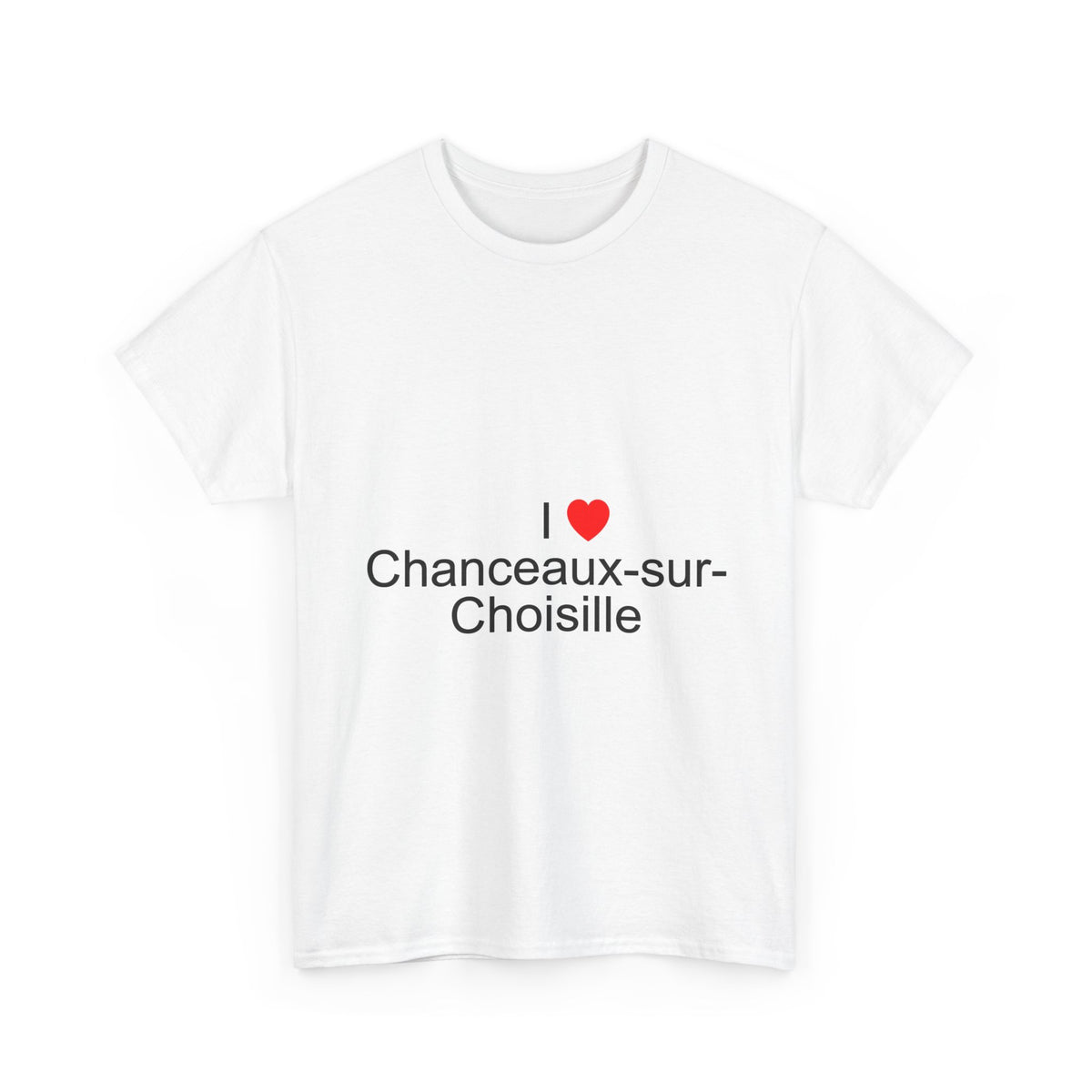 T-Shirt Ich liebe Chanceaux-sur-Choisille