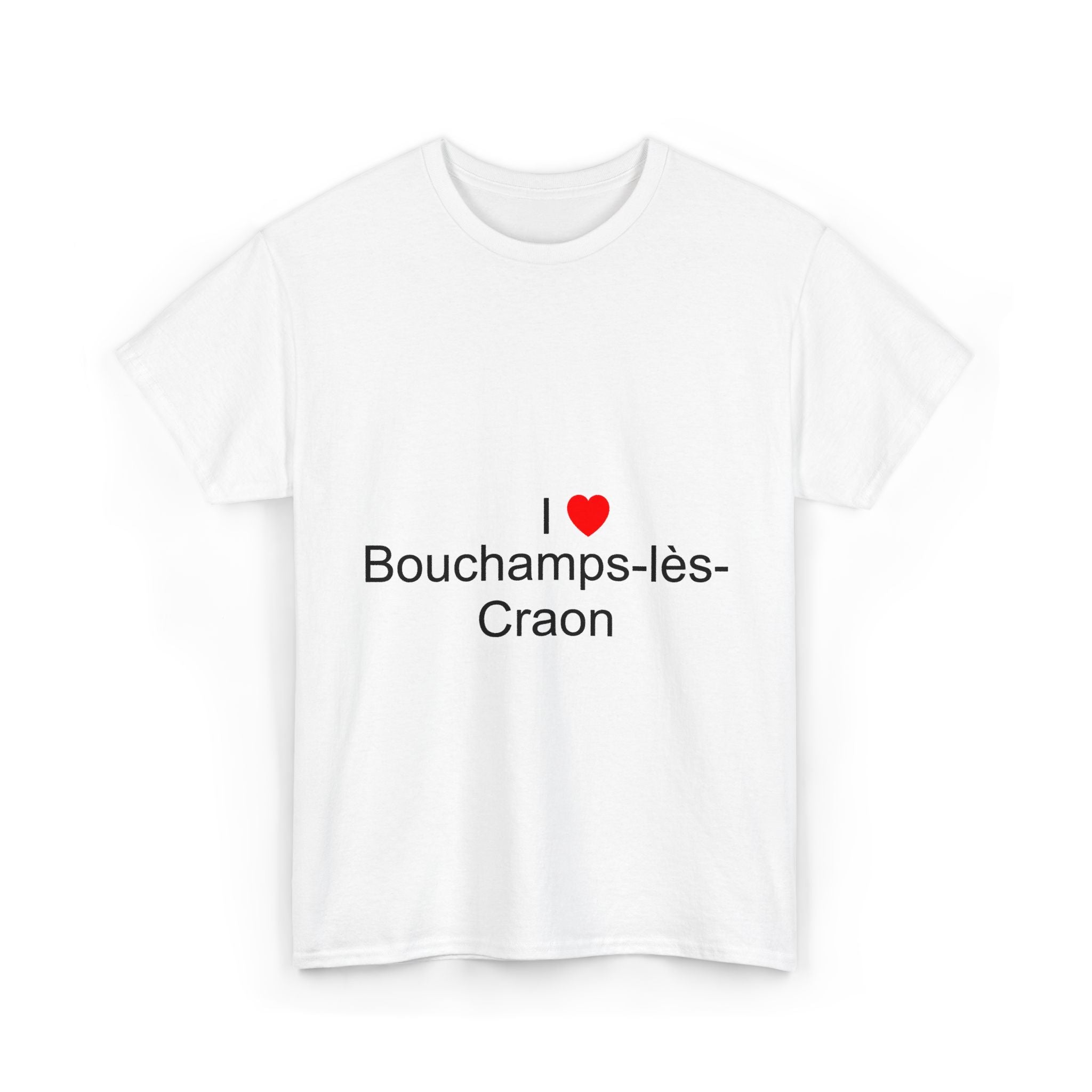T-shirt I love Bouchamps-lès-Craon
