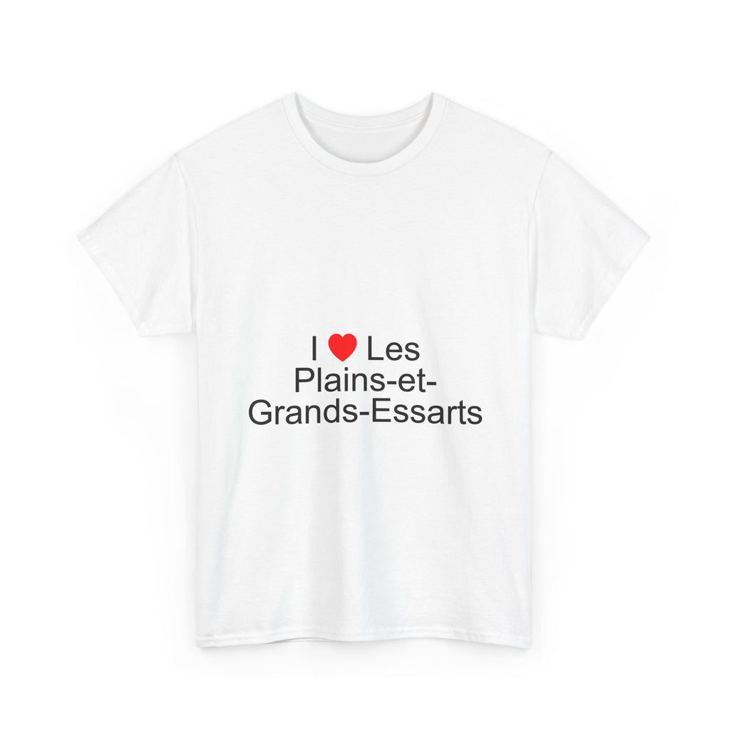 T-shirt I love les plains-et-grands-essarts