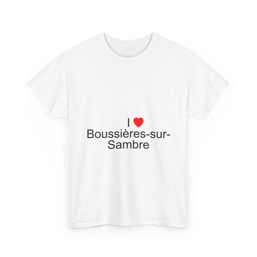 T-shirt I love boussières-sur-sambre