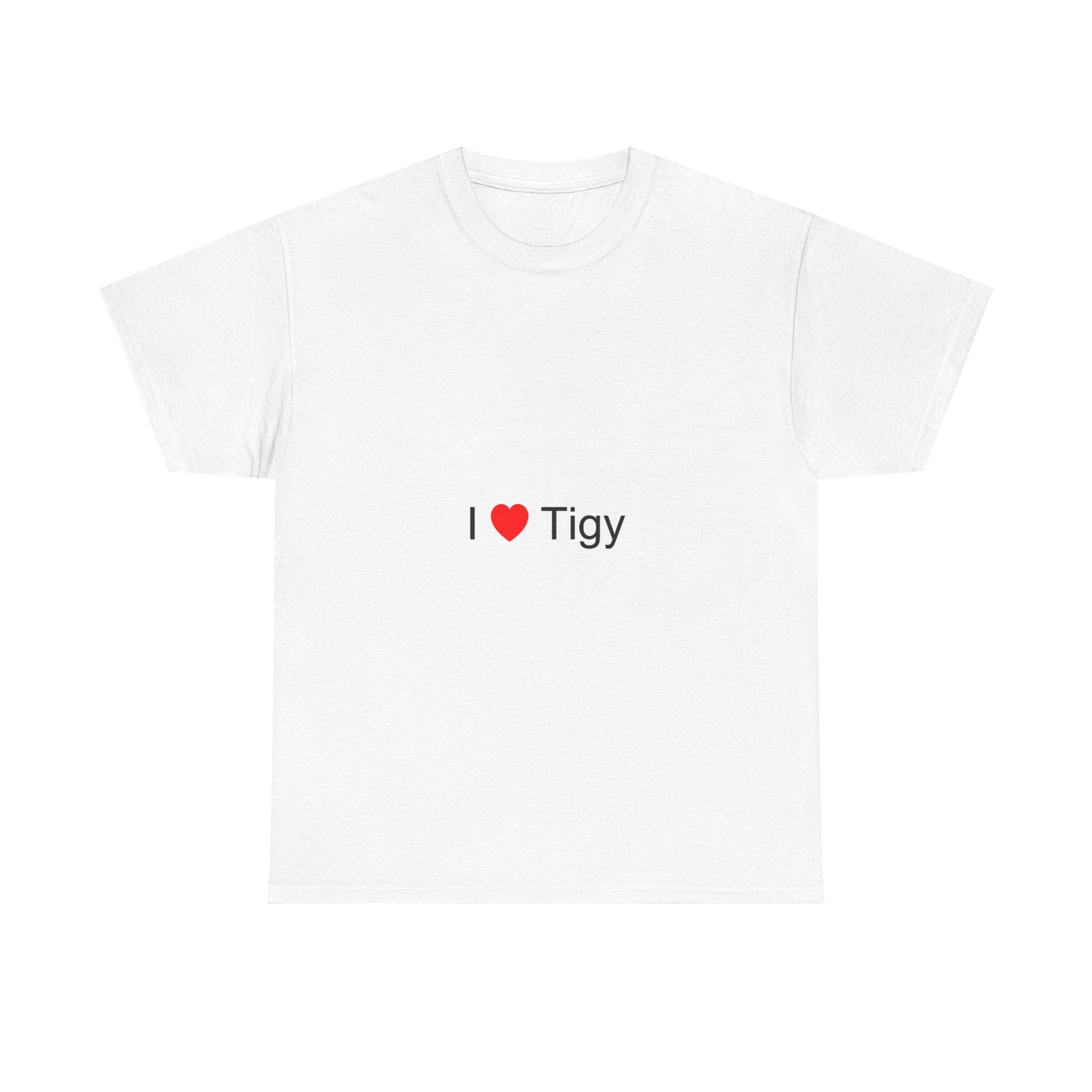 T-shirt I love Tigy