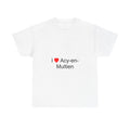 T-shirt I love acy-en-multien