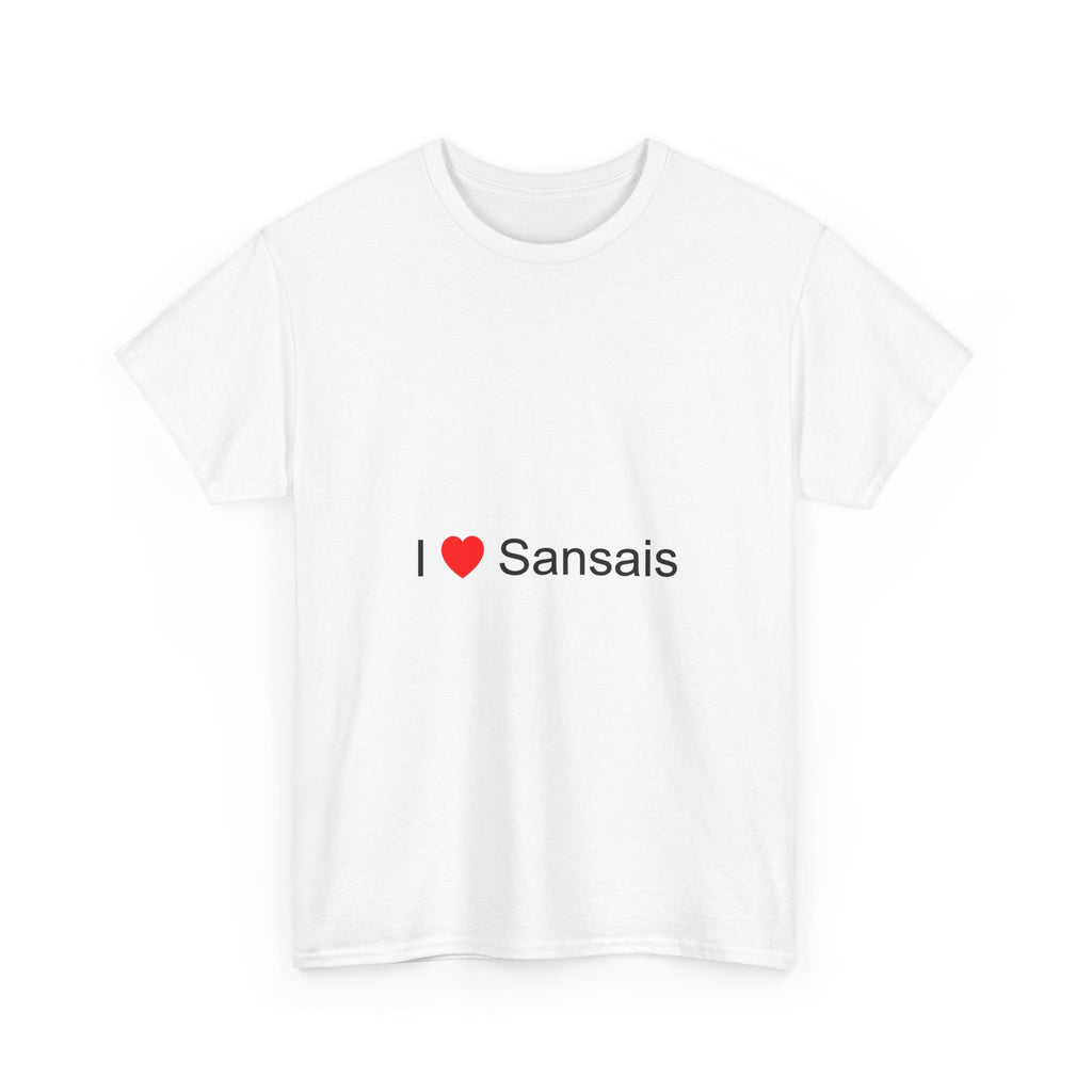 T-Shirt Ich liebe Sansais