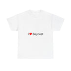 T-shirt I love beynost - cadeau local Ain Citeeshirt (3)