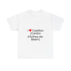 I love Castillon T-shirt (Arthez-de-Béarn canton)