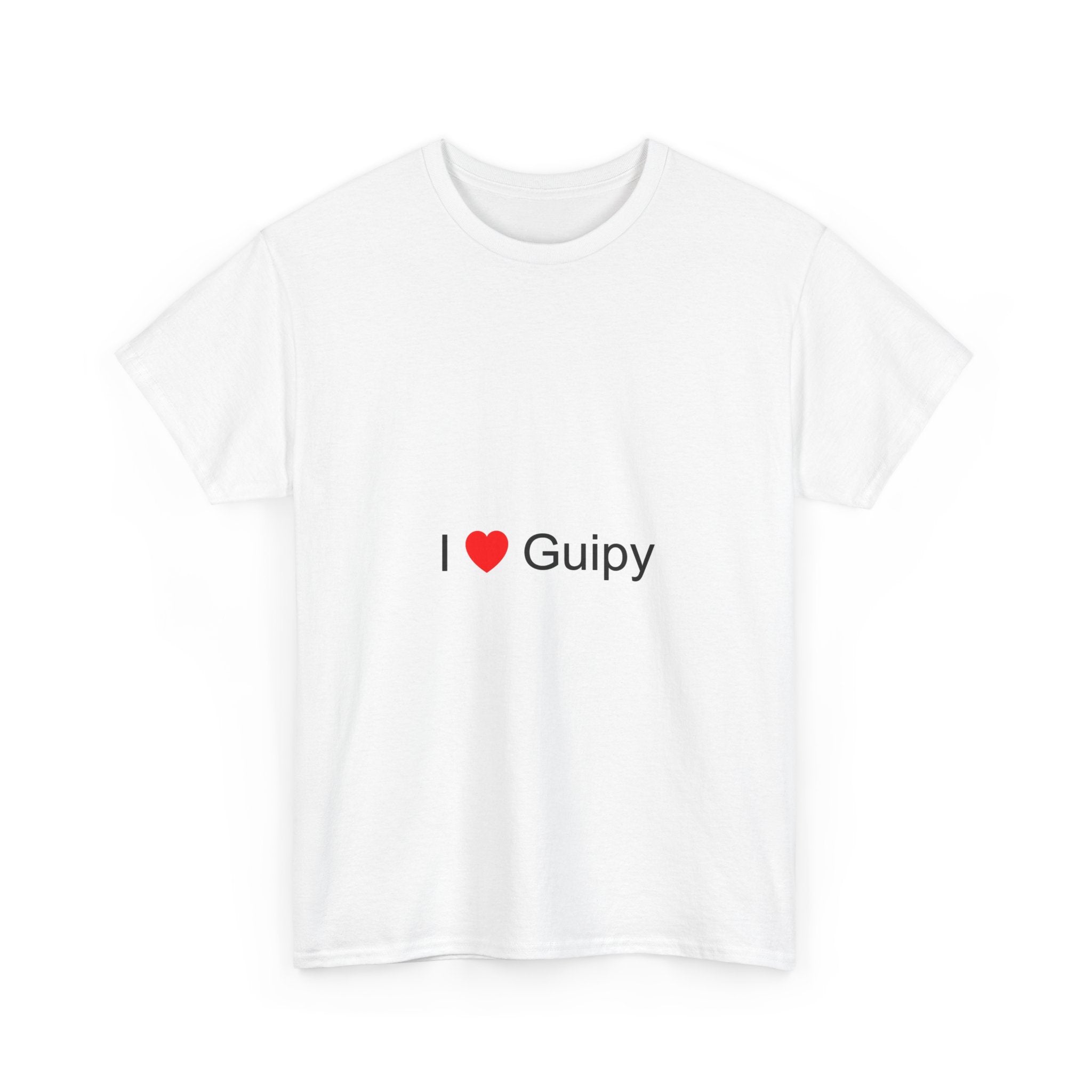 T-shirt I love guipy
